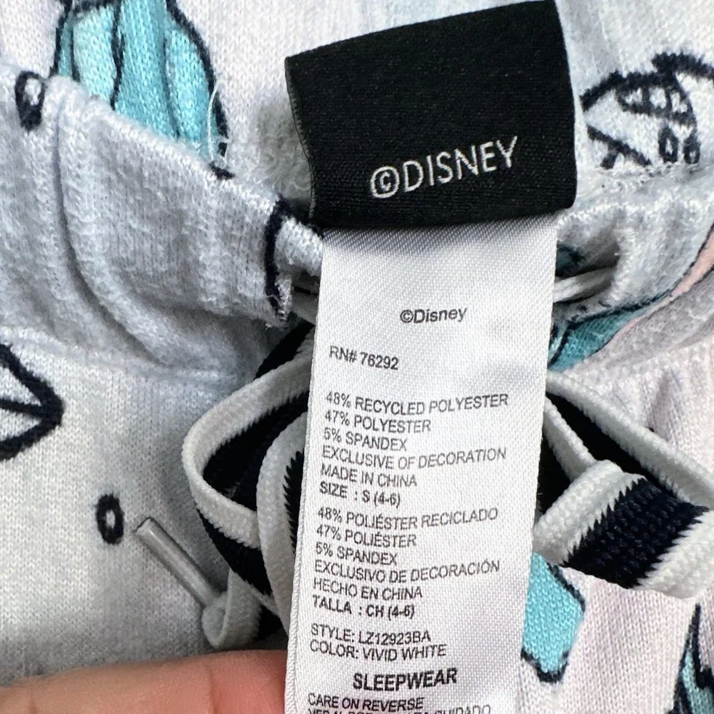 DISNEY Lilo and Stitch Space Planets Pajama Set Size Small EUC - Picture 4 of 8